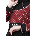 Designer polka dotted Umbrella abaya Designer polka dotted Umbrella abaya